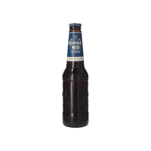 Foto van Brand Winterbier op witte achtergrond