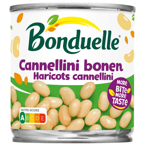 Foto van Bonduelle Cannellinibonen op witte achtergrond