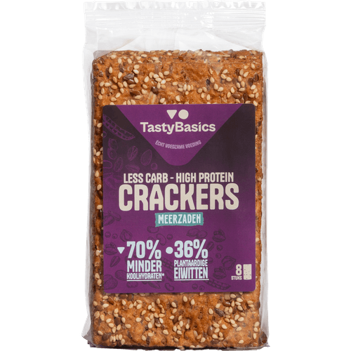 Foto van TastyBasics Cracker meerzaden 8 stuks op witte achtergrond