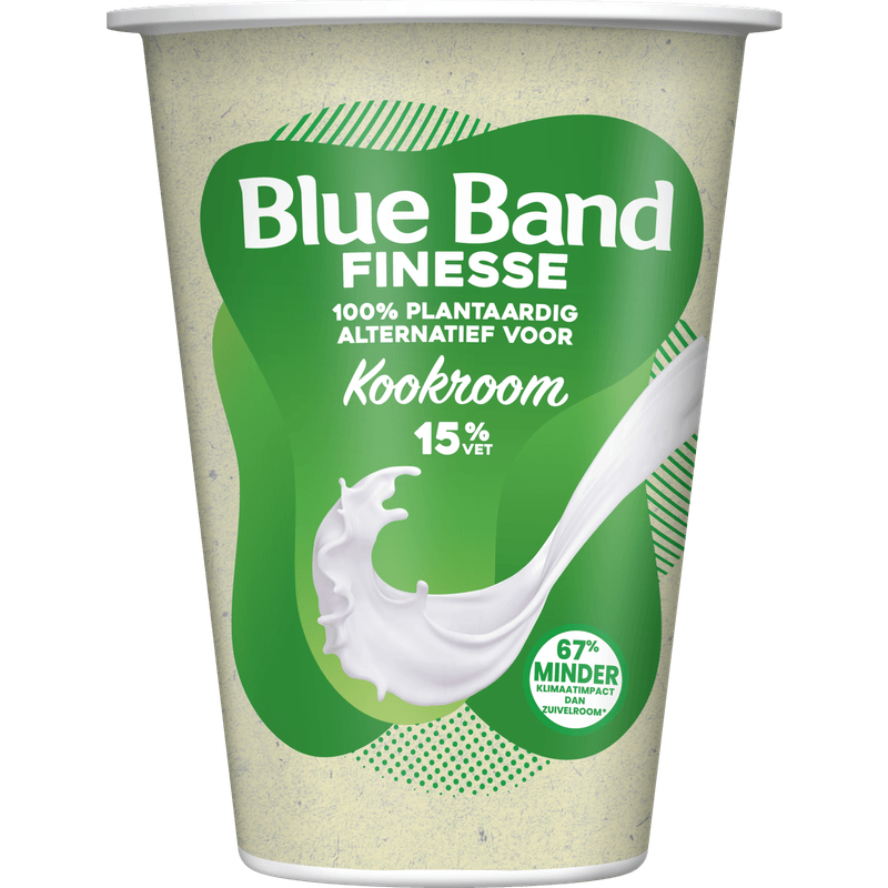 Blue Band Finesse plantaardig alternatief kookroom