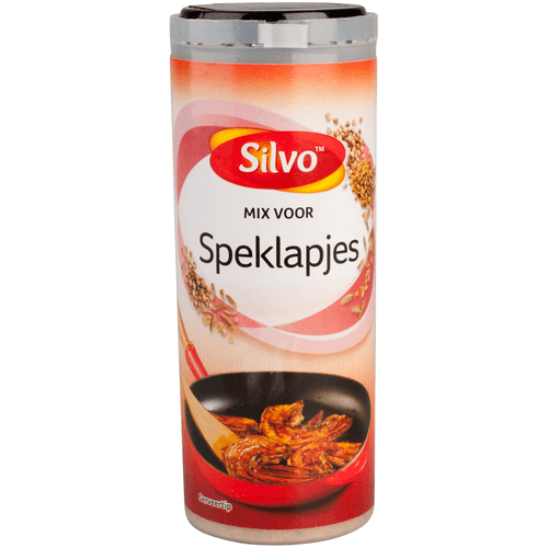 Foto van Silvo Mix voor speklapjes op witte achtergrond