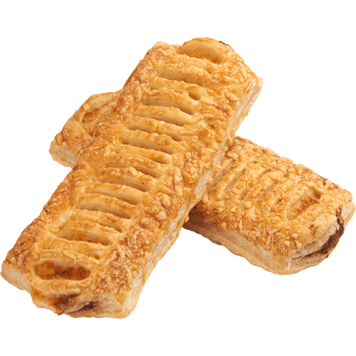 Foto van Beemsterkaasbroodje op witte achtergrond