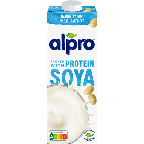 Foto van Alpro Sojadrink original op witte achtergrond