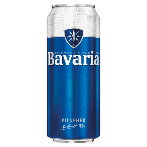 Foto van Bavaria Pilsener op witte achtergrond