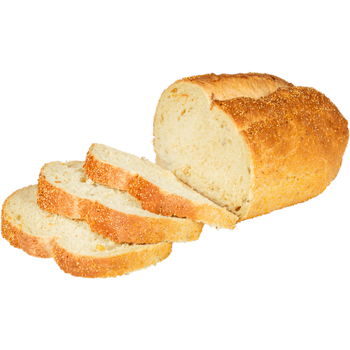 Foto van DekaVers Vloer goudkorn half op witte achtergrond