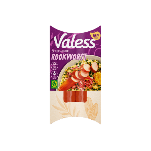 Foto van Valess Rookworst 2 st. op witte achtergrond