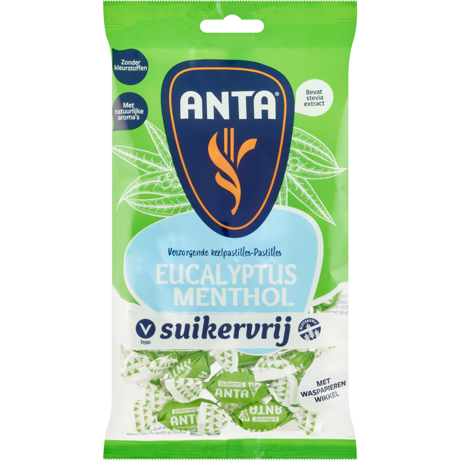 Anta Flu Eucalyptus menthol suikervrij