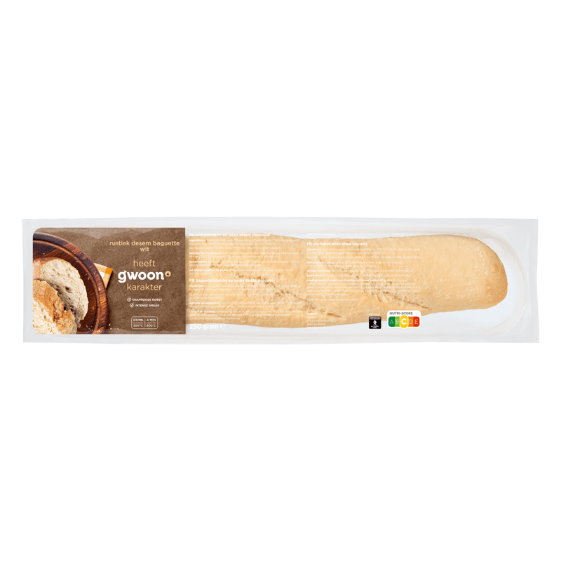 G'woon Stokbrood wit desem