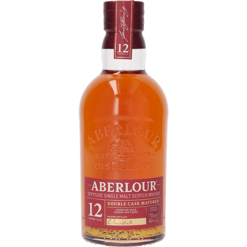Foto van Aberlour Whisky double cask matured 12 year Schotland op witte achtergrond
