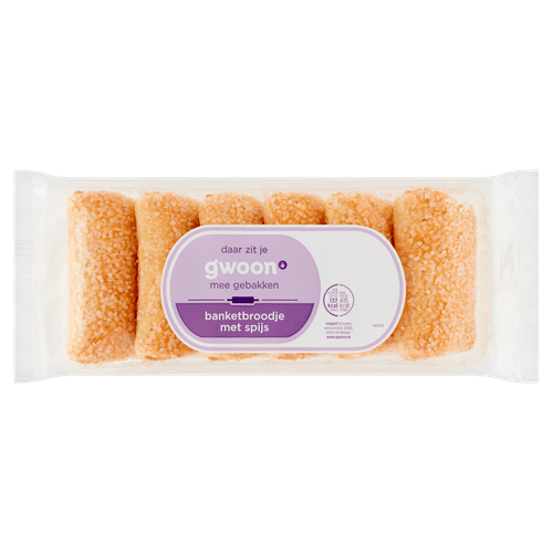 Foto van G'woon Spijsbroodjes op witte achtergrond