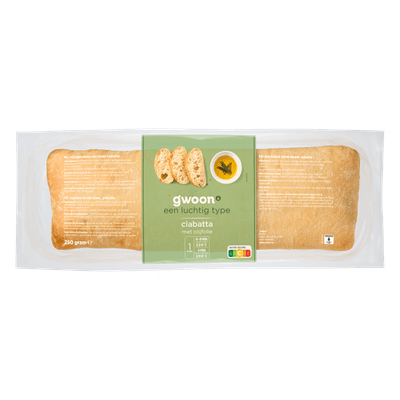 G'woon Ciabatta - 250 g
