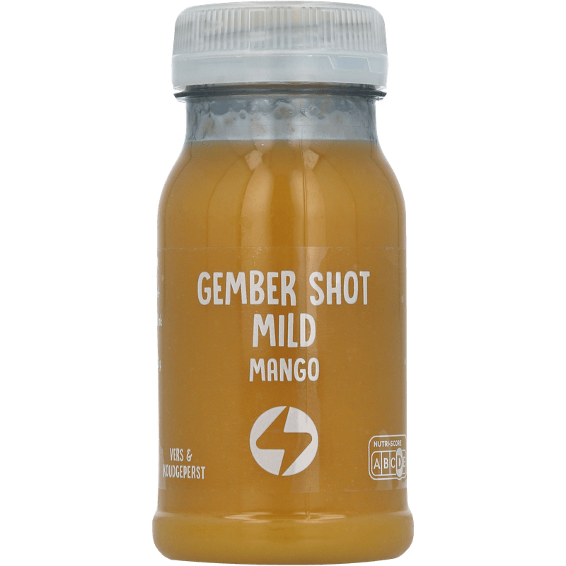 Mild shot mango gember sinaasappel