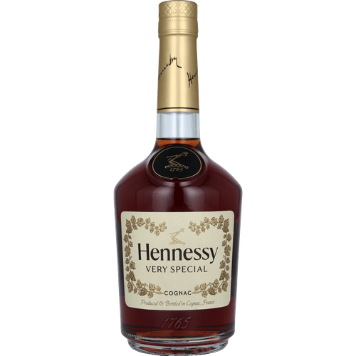 Foto van Hennessy Cognac vs op witte achtergrond