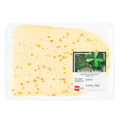 Foto van DekaVers Klaver fenegriek 48+ plak op witte achtergrond