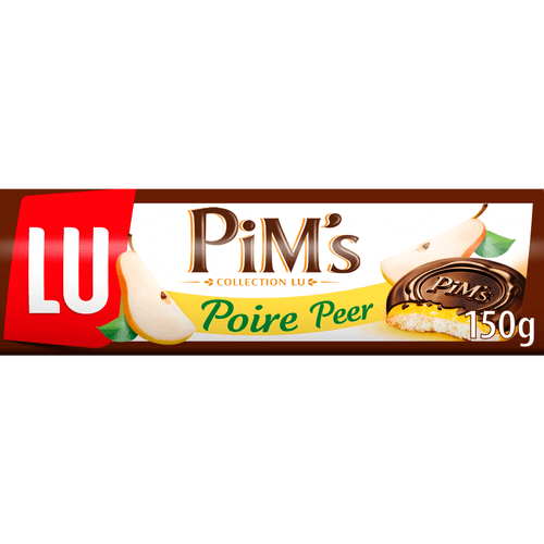 Foto van Lu Pims peer op witte achtergrond