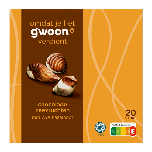 Foto van G'woon Zeevruchten op witte achtergrond