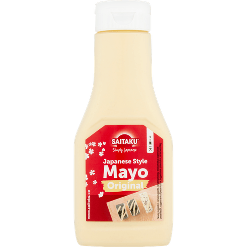 Foto van Saitaku Mayonaise japanese style op witte achtergrond
