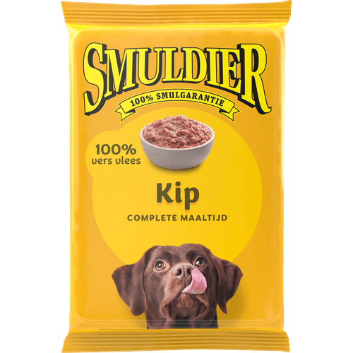 Foto van Smuldier Kip compleet op witte achtergrond