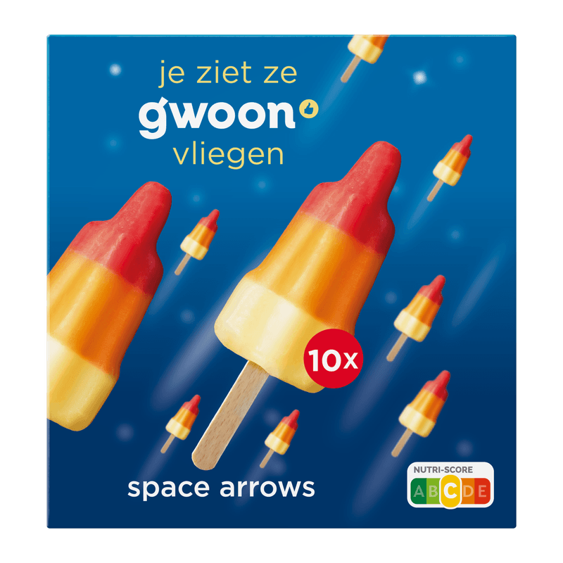 G'woon Space arrows 10 stuks