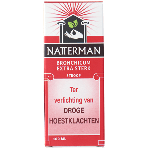 Foto van Natterman Hoestdrank bronchicum extra sterk op witte achtergrond