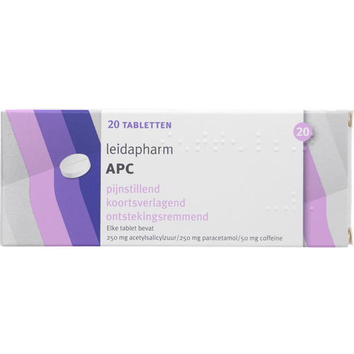 Foto van Leidapharm Apc op witte achtergrond