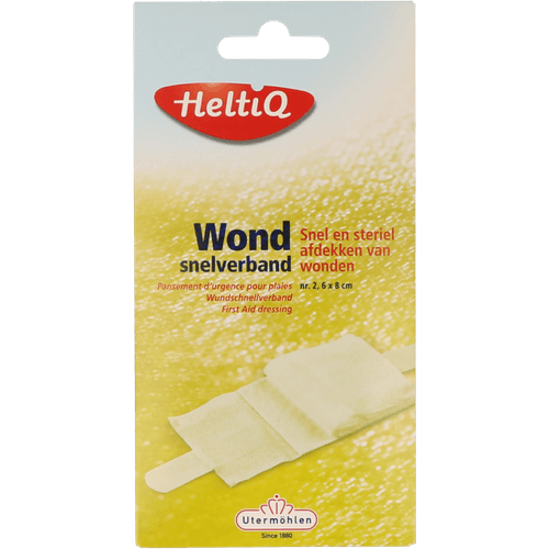 Foto van Heltiq Snelverband nr2 6x8 op witte achtergrond