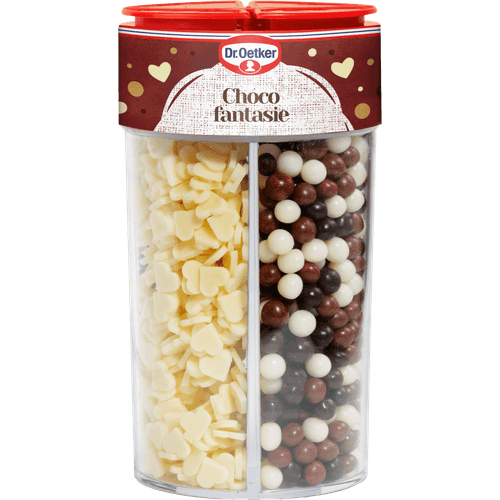 Foto van Dr. Oetker Chocofantasie bakdecoratie op witte achtergrond