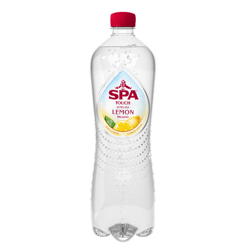 Foto van Spa Touch koolzuurhoudend lemon op witte achtergrond