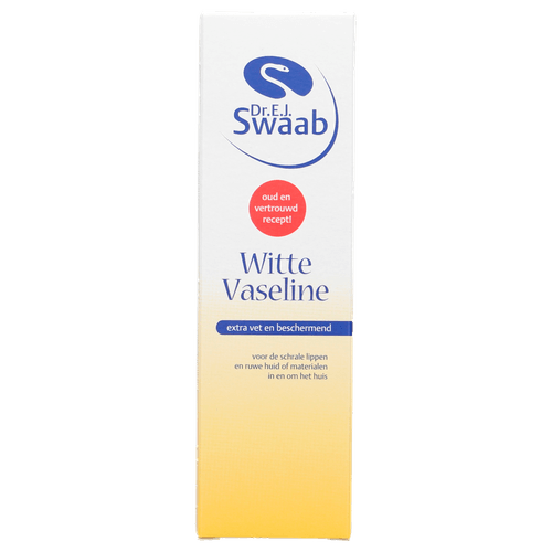 Foto van Dr. Swaab Vaseline op witte achtergrond