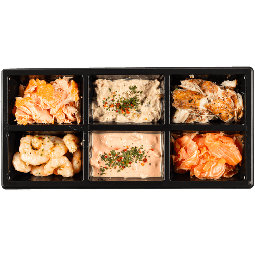 Foto van Hoogland Borrelplankje op witte achtergrond