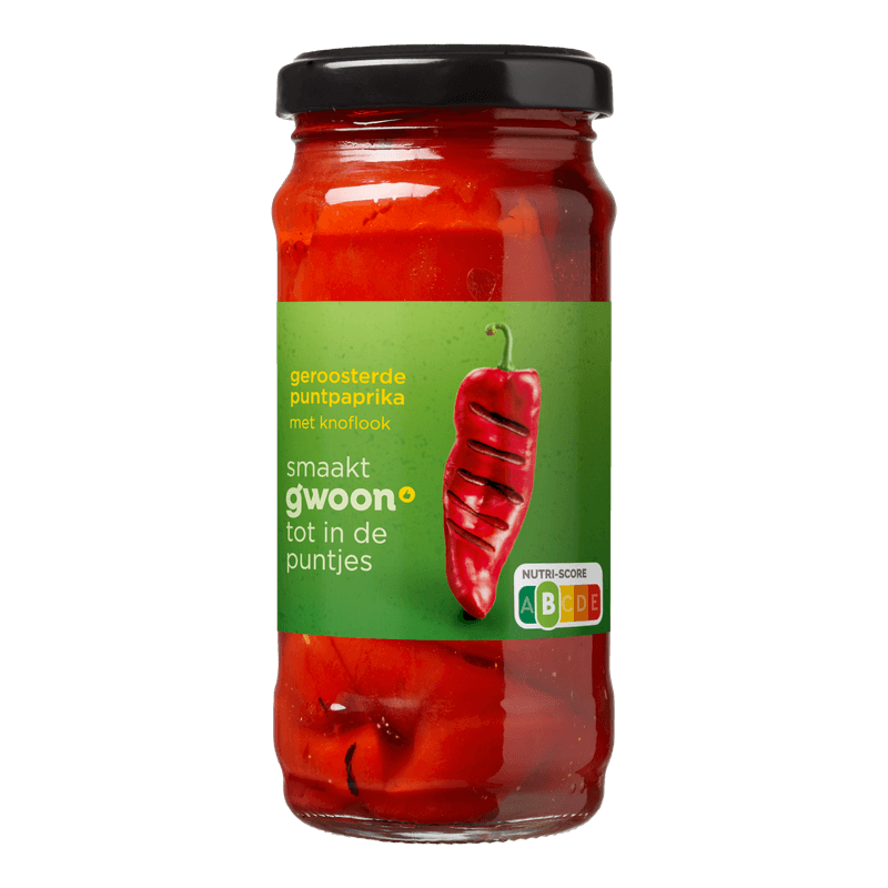 G'woon Geroosterde paprika knoflook