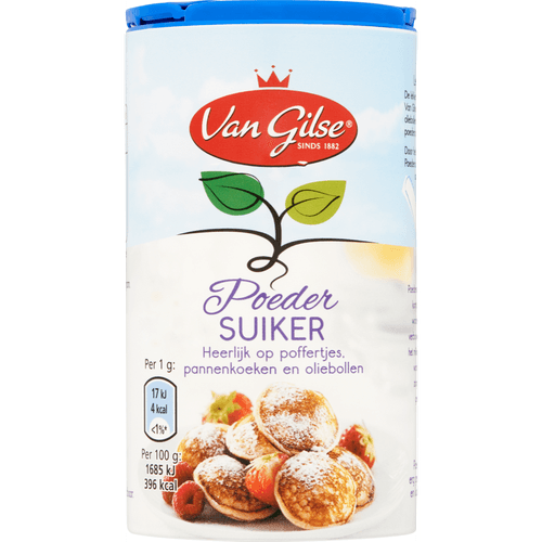 Foto van Van Gilse Poedersuiker op witte achtergrond