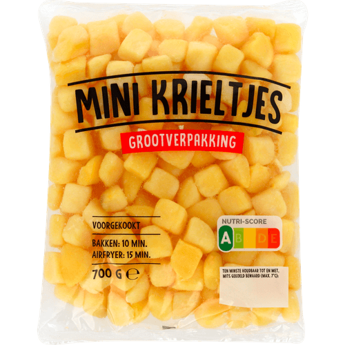 Foto van Minikrieltjes grootverpakking op witte achtergrond