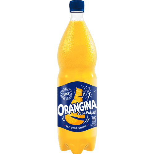 Foto van Orangina Sinas op witte achtergrond