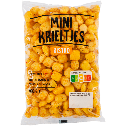 Foto van Minikrieltjes bistro grootverpakking op witte achtergrond