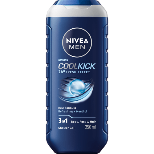 Foto van Nivea Douchegel men cool kick op witte achtergrond