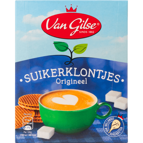 Foto van Van Gilse Suikerklont origineel op witte achtergrond
