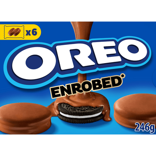 Foto van Oreo Milk choco 6 x 2 stuks op witte achtergrond