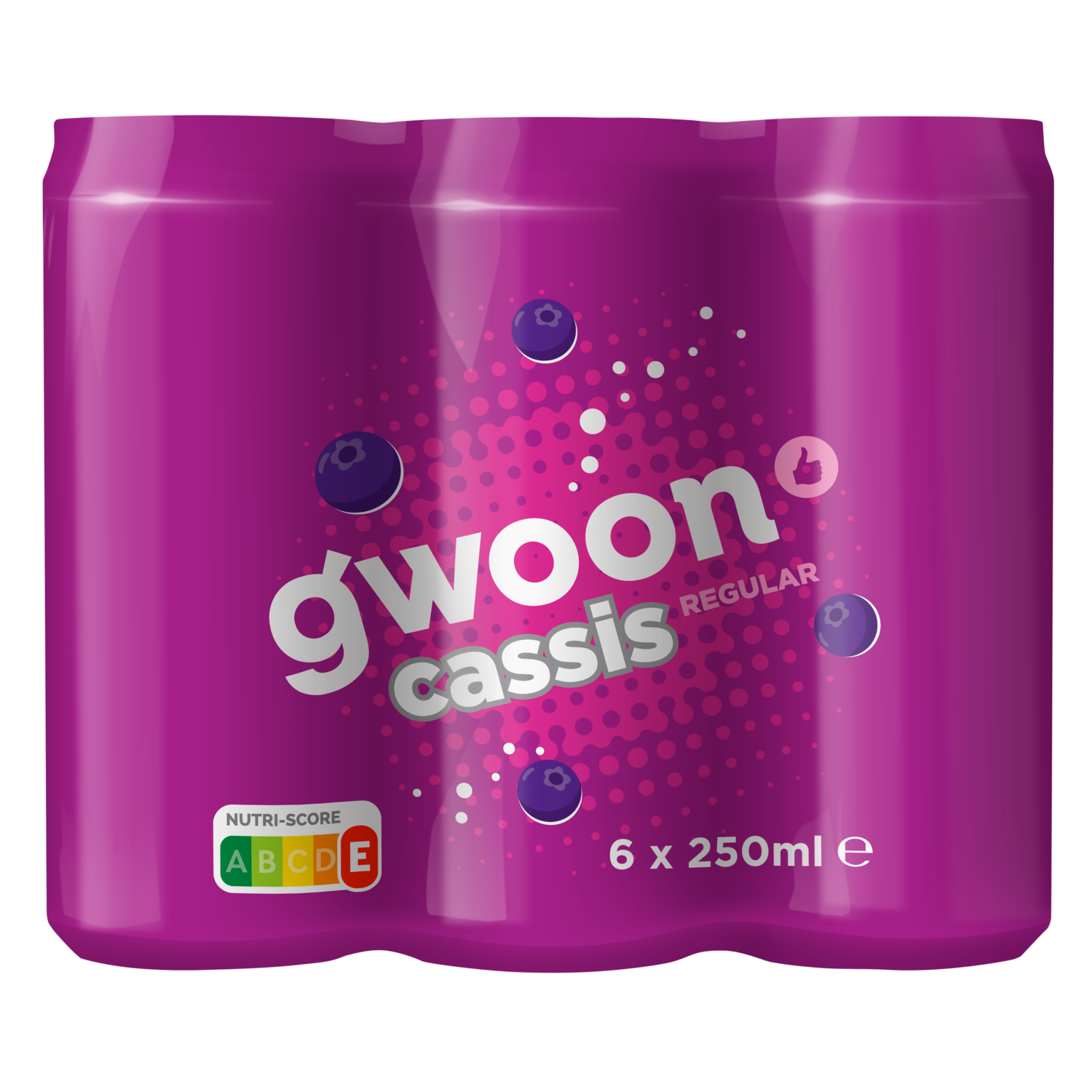 G'woon Cassis 6x25 cl