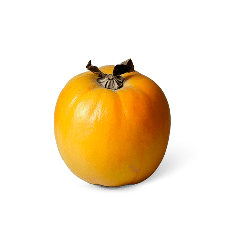 Foto van Kakifruit op witte achtergrond