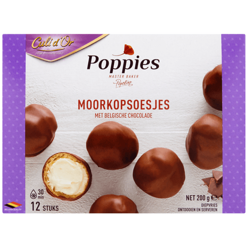 Foto van Poppies Moorkopsoesjes 12 stuks op witte achtergrond