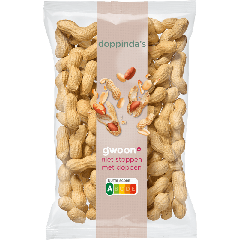 G'woon Doppindas geroosterd