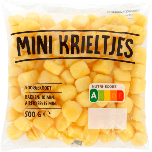 Foto van Minikrieltjes op witte achtergrond