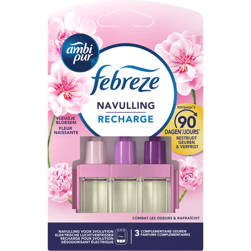 Foto van Ambi Pur 3volution navulling vleugje bloesem op witte achtergrond