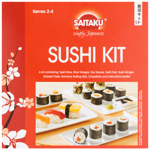 Foto van Saitaku Sushi kit 2-4 personen op witte achtergrond