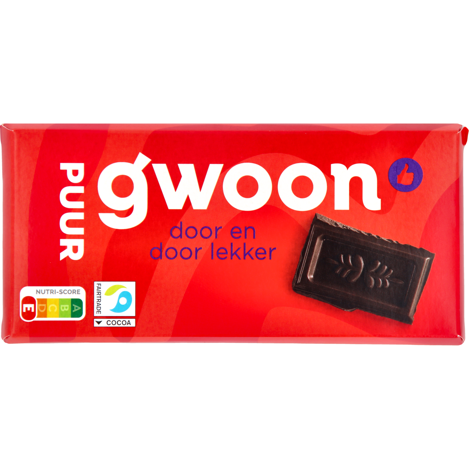 G'woon Chocoladereep puur