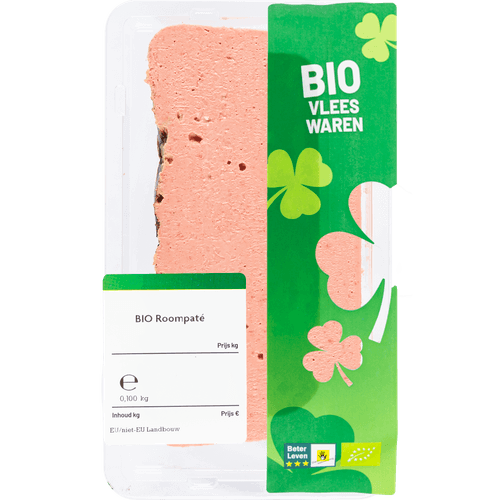 Foto van Bio Cremepate op witte achtergrond