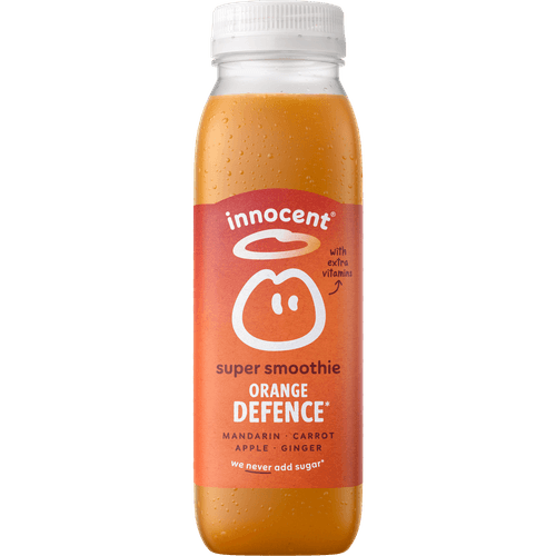 Foto van Innocent Super smoothie orange defence op witte achtergrond