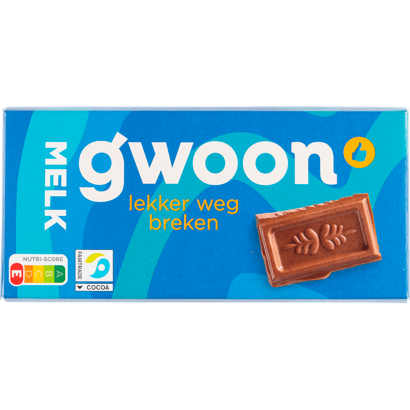 G'woon Chocoladereep melk
