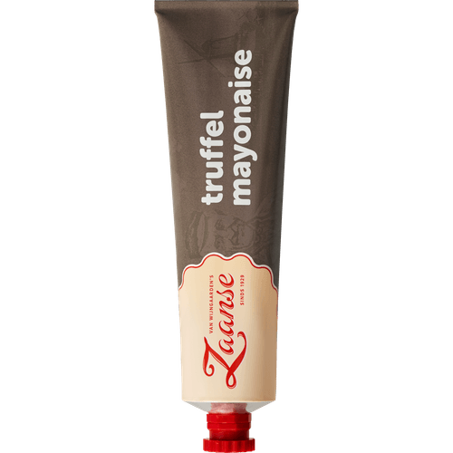 Foto van Van Wijngaarden's Mayonaise truffel op witte achtergrond